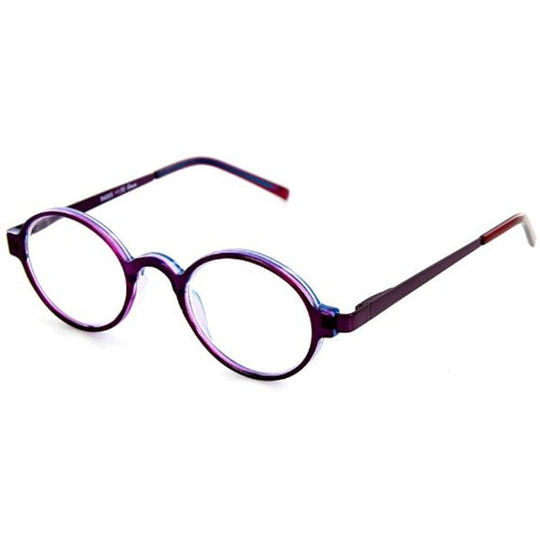 Cambridge Fashion Readers with Round, Retro Design and Spring Hinge Temples for Youthful, Stylish Men and Women